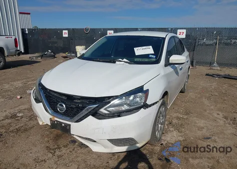 2017 Nissan Sentra Sv z USA, uszkodzony, nr VIN 3N1AB7APXHY281442